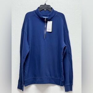 GOODFELLOW & Co. Men's Long Sleeve 1/4 zip Sweatshirt M